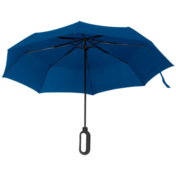 Parasol automatyczny ze specjalnym uchwytem, kolor niebieski