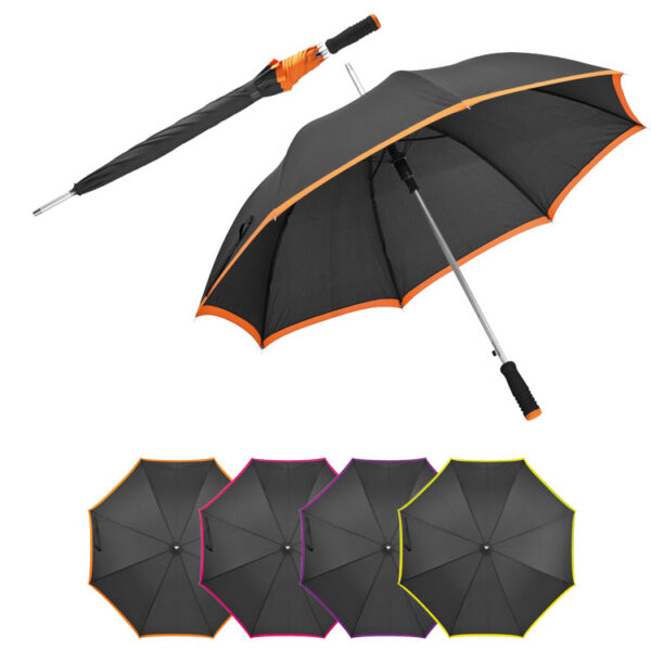 Parasol automatyczny, kolor pomarańczowy - obrazek 4