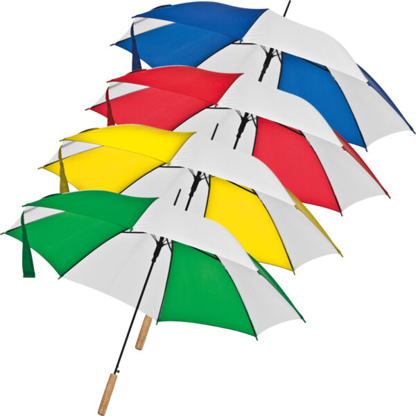Parasol automatyczny, kolor żółty - obrazek 3