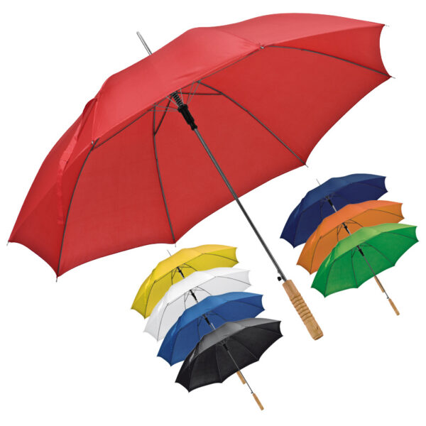 Parasol automatyczny, kolor biały - obrazek 3