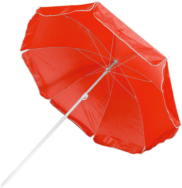 Parasol plażowy, kolor czerwony