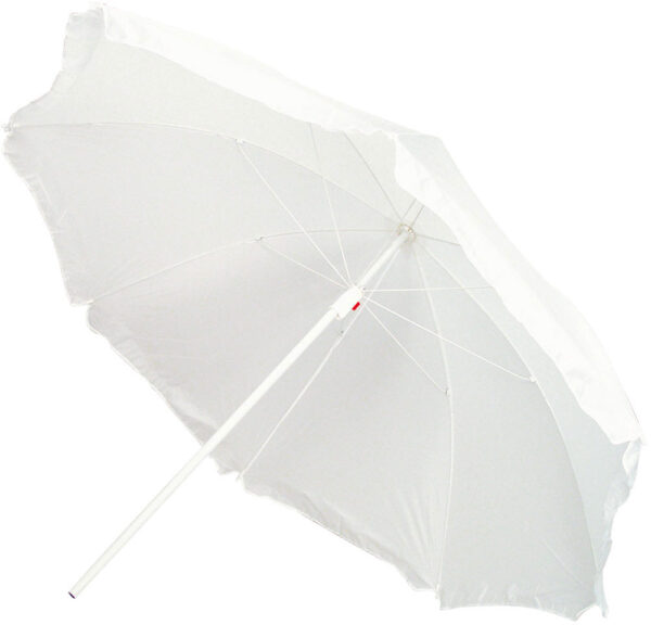 Parasol plażowy, kolor biały
