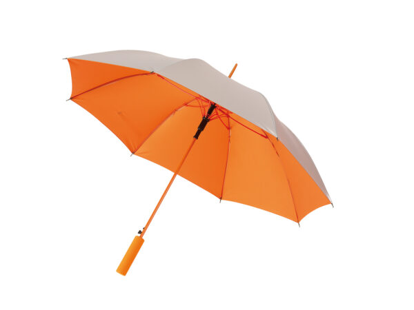 Automatyczny parasol JIVE, kolor pomarańczowy/srebrny - obrazek 1