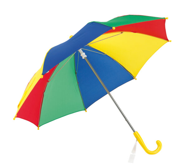 Parasol dziecięcy LOLLIPOP, kolor zielony/niebieski/czerwony/żółty