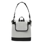 Torba rowerowa BIKE MATE, kolor szary/czarny - obrazek 3