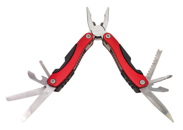 Narzędzie wielofunkcyjne BIG PLIERS, kolor czerwony
