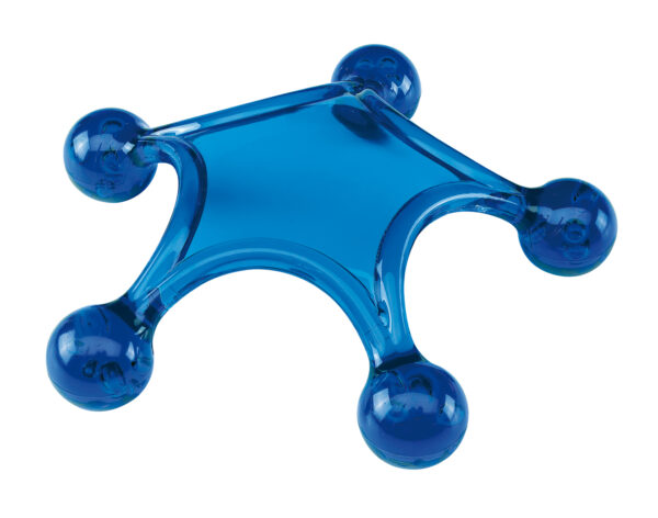 Przyrząd do masażu STARFISH, kolor niebieski