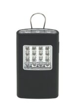 Latarka LED BRIGHT HELPER, kolor czarny