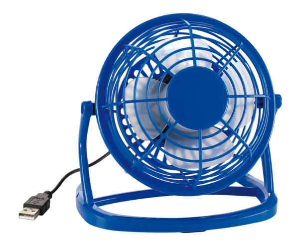 Wentylator USB NORTH WIND, kolor niebieski