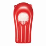 Nadmuchiwany mini materac SPLASH, kolor czerwony