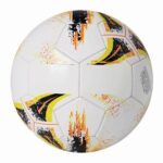 Piłka KICK AROUND, kolor biały/czarny - obrazek 2