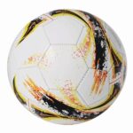 Piłka KICK AROUND, kolor biały/czarny