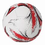 Piłka KICK AROUND, kolor biały/czerwony