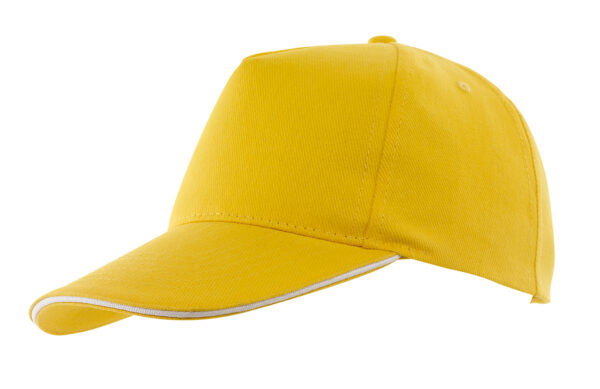 Czapka baseballowa WALK, kolor żółty