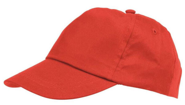 Czapka dla dzieci KIDDY WEAR, kolor czerwony