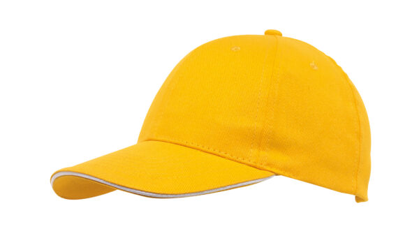 Czapka baseballowa LIBERTY, kolor żółty
