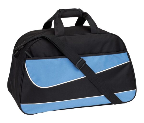 Torba sportowa PEP, kolor czarny/niebieski