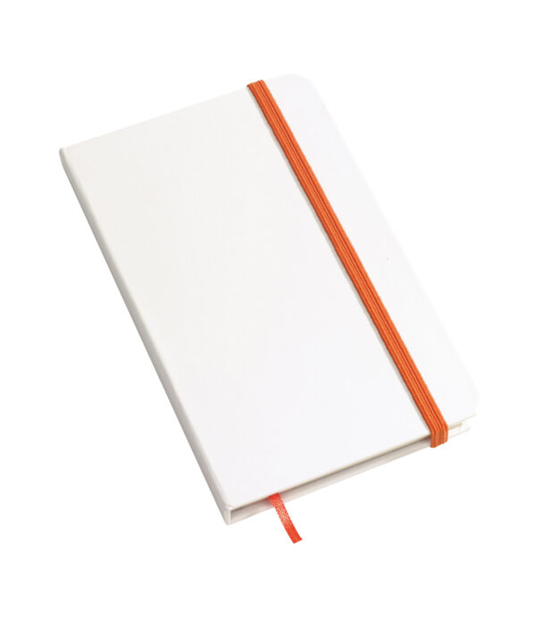 Notes AUTHOR w formacie A6, kolor biały/pomarańczowy