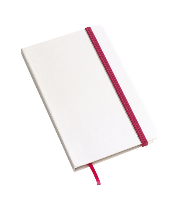 Notes AUTHOR w formacie A6, kolor biały/różowy