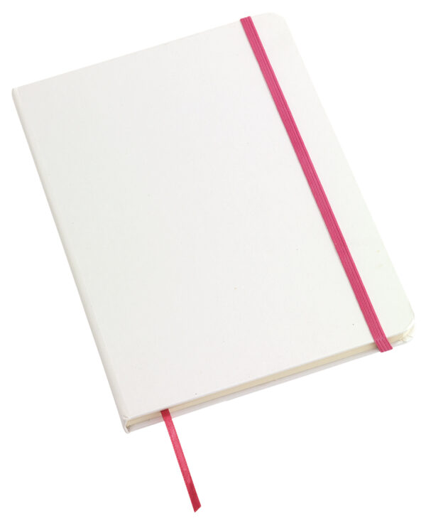Notes AUTHOR w formacie A5, kolor biały/różowy