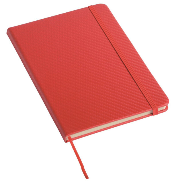 Notes CARB w formacie A5, kolor czerwony