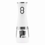 Młynek do soli i pieprzu SALT N PEPPER, kolor biały/srebrny