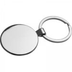 Brelok metalowy, kolor szary - obrazek 3