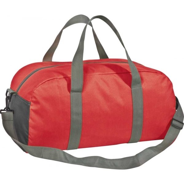 Torba sportowa GASPAR, kolor czerwony - obrazek 1