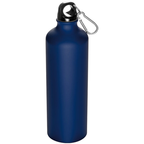 Bidon metalowy CRANFORD 800 ml, kolor granatowy - obrazek 1