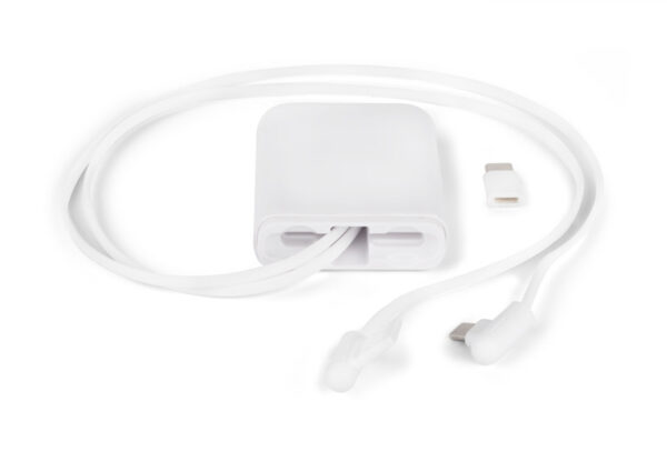 Kabel USB KESI, kolor biały - obrazek 4