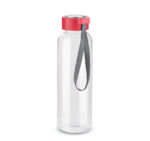 Butelka CLEAR 500 ml, kolor czerwony