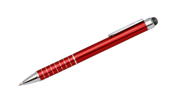 Długopis touch pen IMPACT, kolor czerwony - obrazek 1