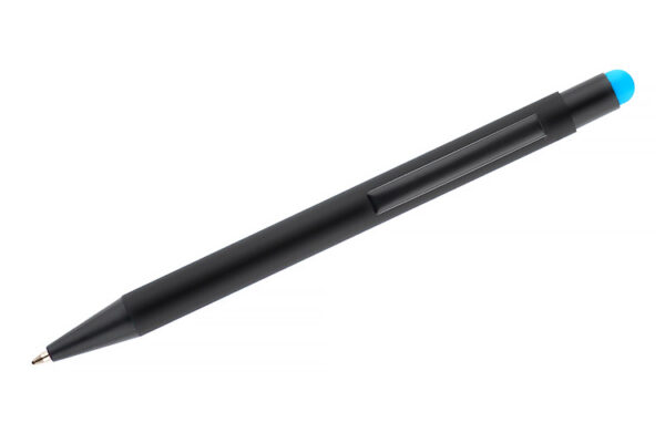 Długopis touch pen NIRO, kolor błękitny - obrazek 3
