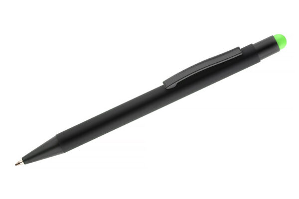 Długopis touch pen NIRO, kolor zielony jasny - obrazek 1