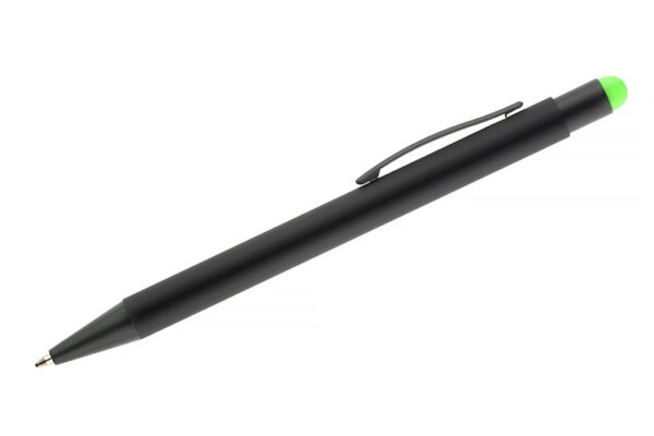 Długopis touch pen NIRO, kolor zielony jasny - obrazek 2