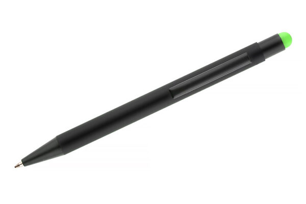 Długopis touch pen NIRO, kolor zielony jasny - obrazek 3