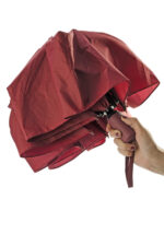 Parasol REGO, kolor bordowy - obrazek 4