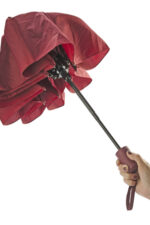 Parasol REGO, kolor bordowy - obrazek 2