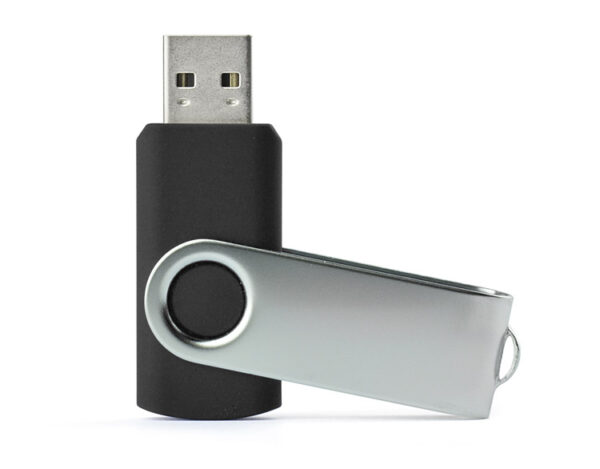 Pamięć USB TWISTER 4 GB, kolor czarny