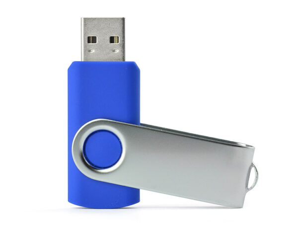 Pamięć USB TWISTER 4 GB, kolor niebieski