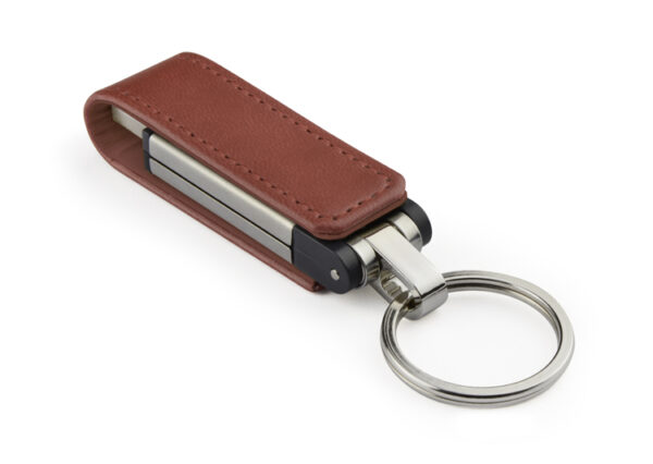 Pamięć USB BUDVA 16 GB, kolor brązowy - obrazek 1