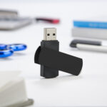 Pamięć USB ALLU 8 GB, kolor czarny - obrazek 3