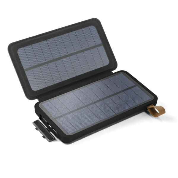 Power bank SOLRAY 8000 mAh, kolor czarny - obrazek 1