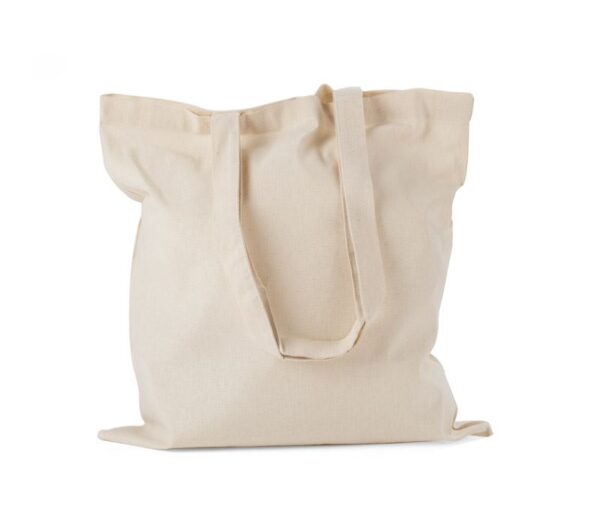Torba bawełniana GRAIN 140 g, kolor beżowy - obrazek 2