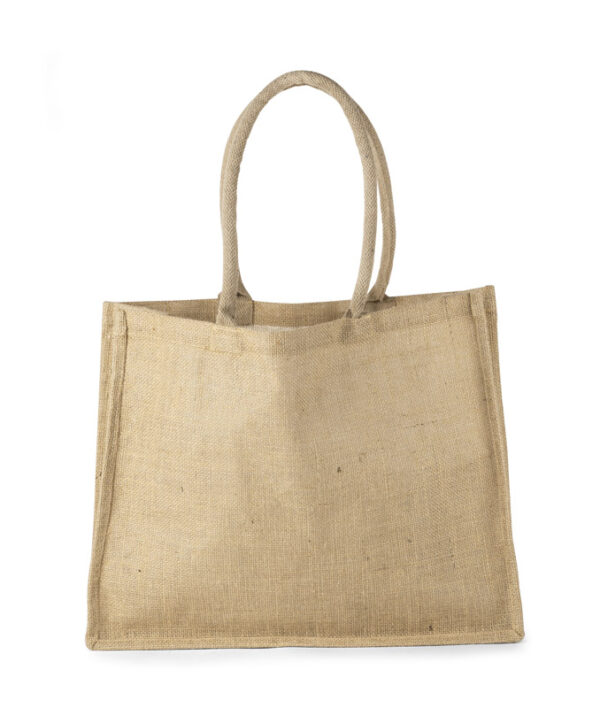 Torba jutowa GRASS, kolor beżowy - obrazek 2