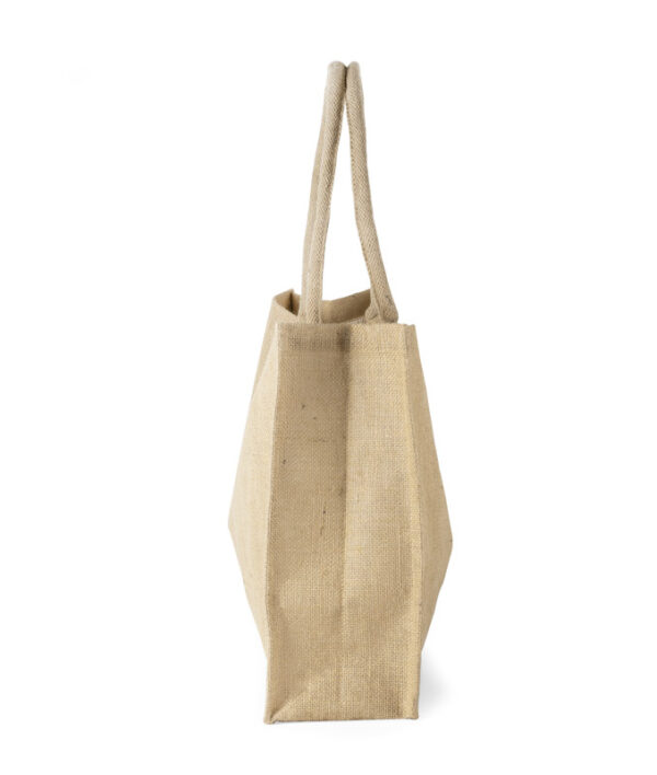 Torba jutowa GRASS, kolor beżowy - obrazek 4