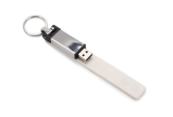Pamięć USB BUDVA 32 GB 3.0, kolor biały - obrazek 3