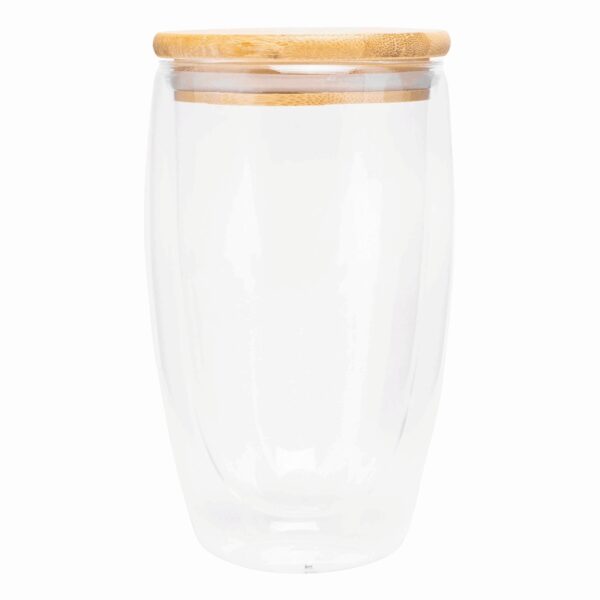 Dwuścienna szklanka BAMBOO ART L - 450 ml