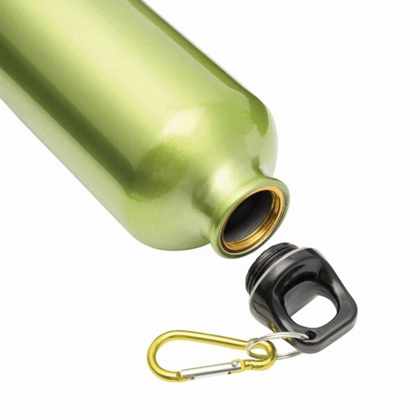 Aluminiowy bidon BIG TRANSIT, kolor zielony - obrazek 3