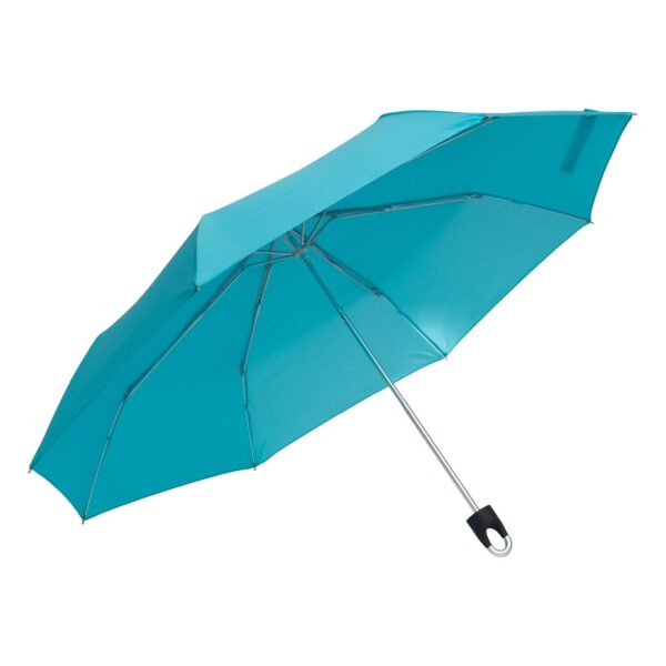 Parasol mini TWIST, kolor turkusowy